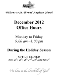 Office Hours